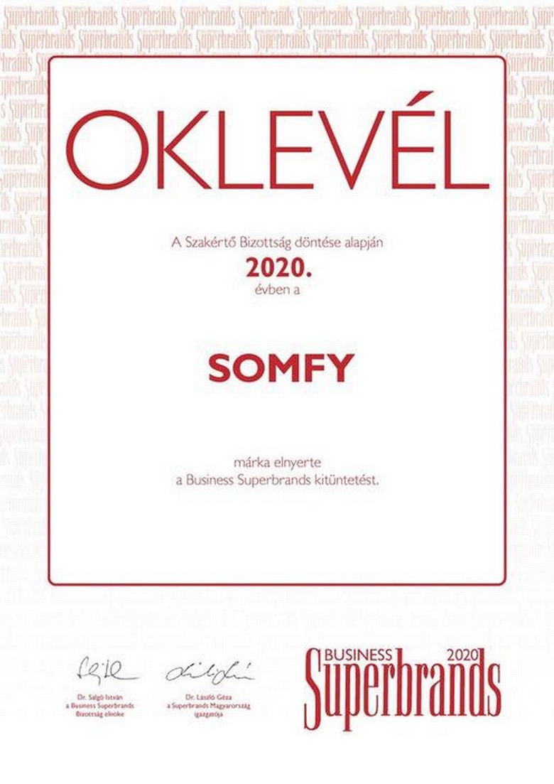 superbrands somfy 2020