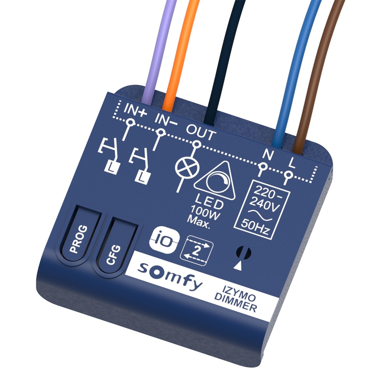 Izymo dimmer io világításvezérlő modul - 1822663 - 1 - Somfy